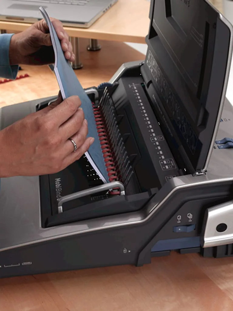 Fellowes Galaxy 500 Comb Binder Document and Comb Measurement Guide