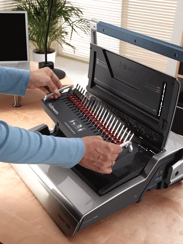 Fellowes Galaxy-E 500 Comb Binder Satellite System Removable Platform