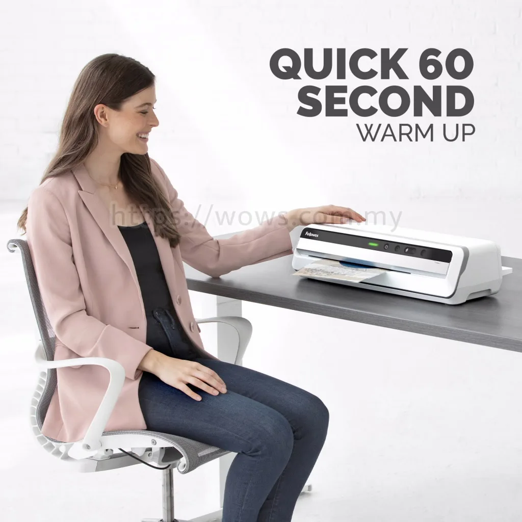 Fellowes Jupiter A3 Laminator 60 Second Rapid Warm-Up