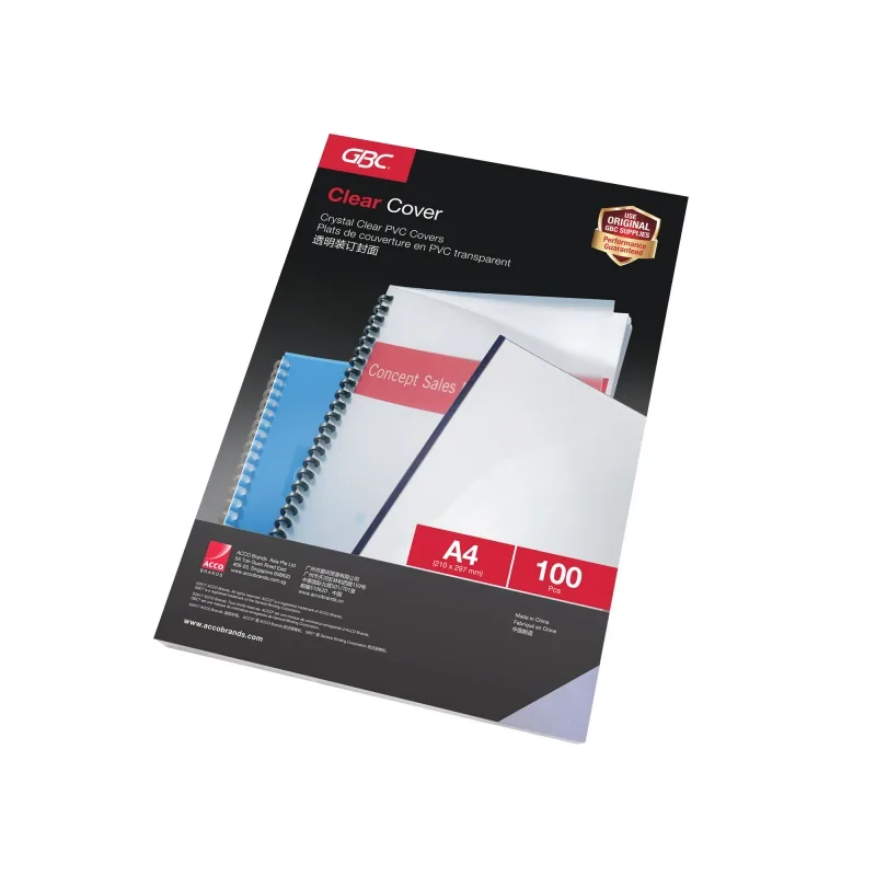 GBC ClearBindingCover A4
