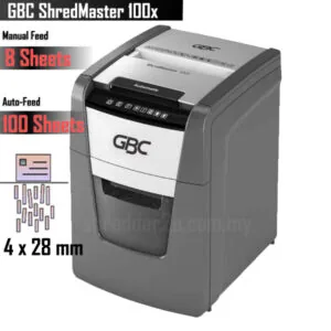 GBC shredmaster autofeed 100x desc