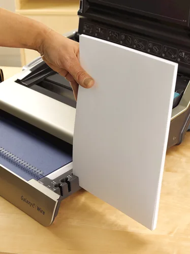 Galaxy E Wire binder paper measurement