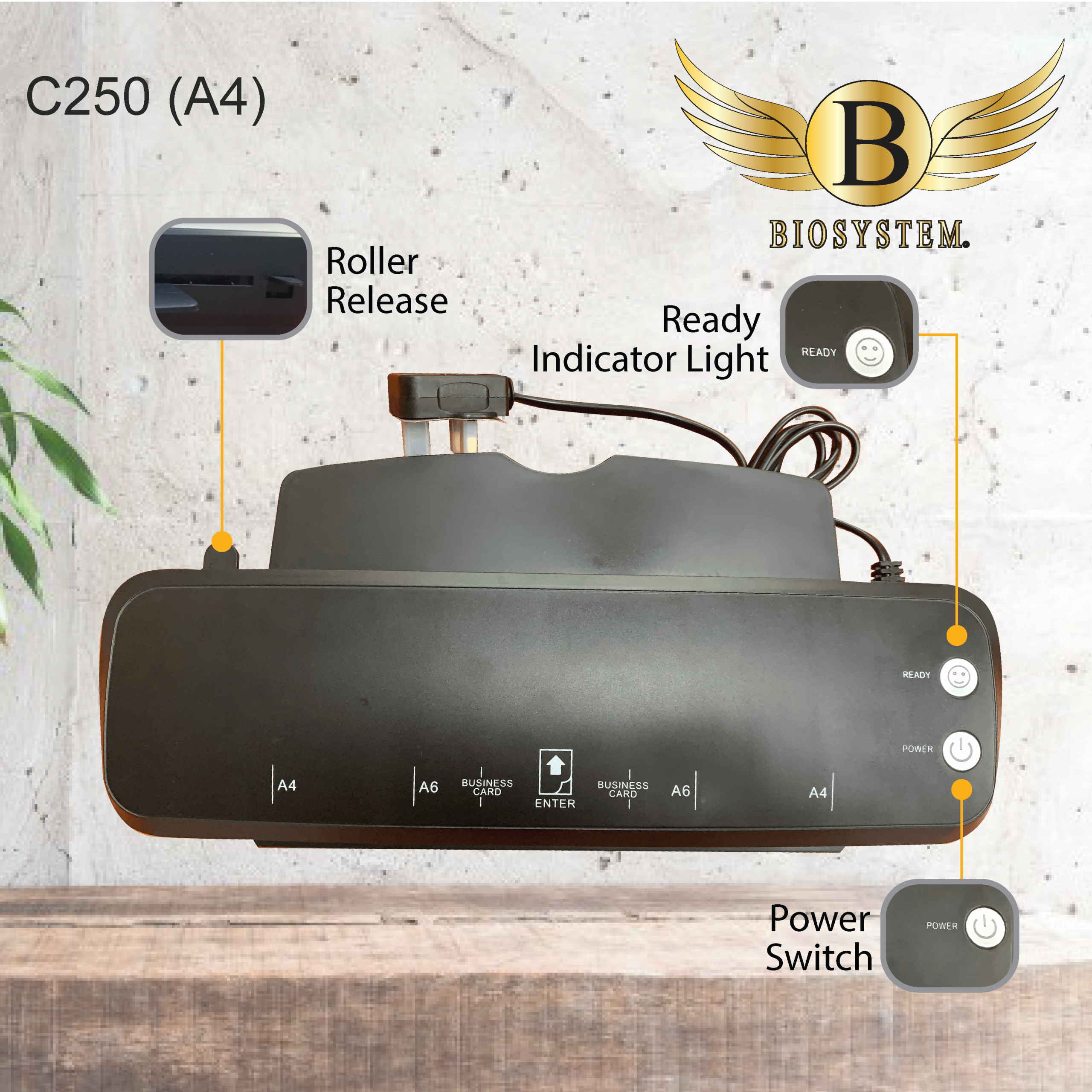 Biosystem C350 A3 Laminator - Image 3