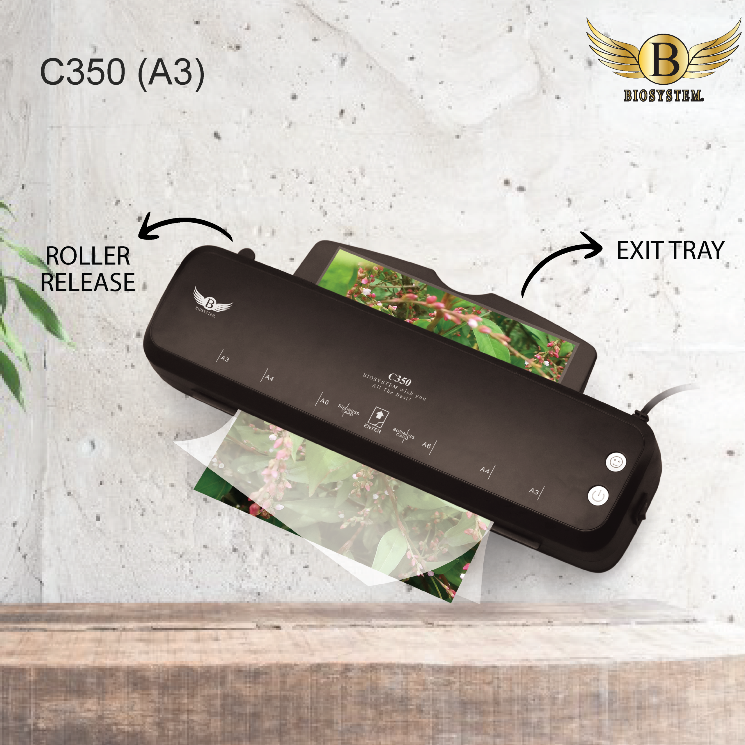 Biosystem C350 A3 Laminator - Image 2