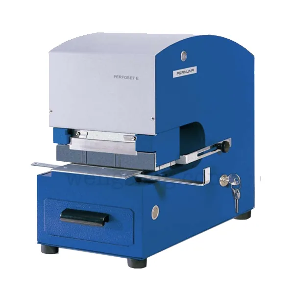 Pernuma PERFOSET E/T series reference 1; pictured configuration may differ from the ordered die