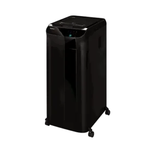 Fellowes AutoMax 550C automatic cross-cut shredder front view