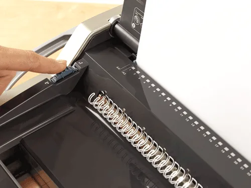 Fellowes Galaxy Wire Binder Front Access Storage Tray and Wire Document Measure