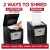 GBC ShredMaster 100X Auto Feed Paper Shredder - Image 3