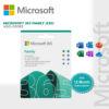 Microsoft 365 Family (ESD) PC/MAC - 1 Year License