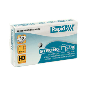 Rapid Strong 23/8mm 1000pcs staples