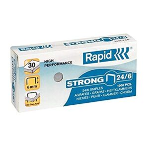 Rapid Strong 24/6mm 1000pcs staples
