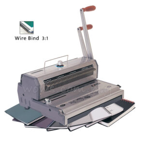 WireMac-31 Wire Binding Machine 3:1 Pitch Manual Wire Binding Machine