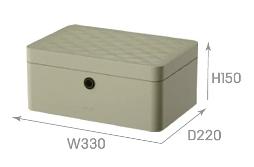Deli AE205 Fingerprint Mini Safe - Image 2