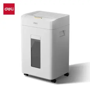 Deli ET080 100-Sheet Auto-Feed Paper Shredder, 20L
