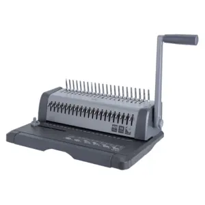 Deli E3873 Comb Binding Machine, 18-Sheet