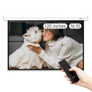 Deli E50443-EU 120-Inch 16:10 Motorised Projector Screen