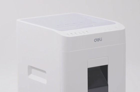 Deli ET081 Auto-Feed Micro-Cut Shredder 100-Sheet 26L