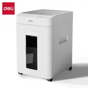 Deli ET081 100-Sheet Auto-Feed Micro-Cut Shredder, 26L