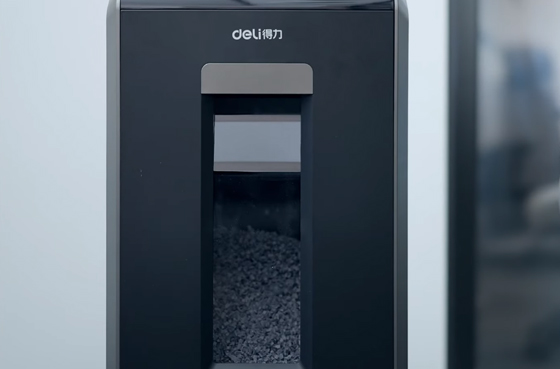 Deli ET089 150-Sheet Auto-Feed Cross-Cut Shredder 30L