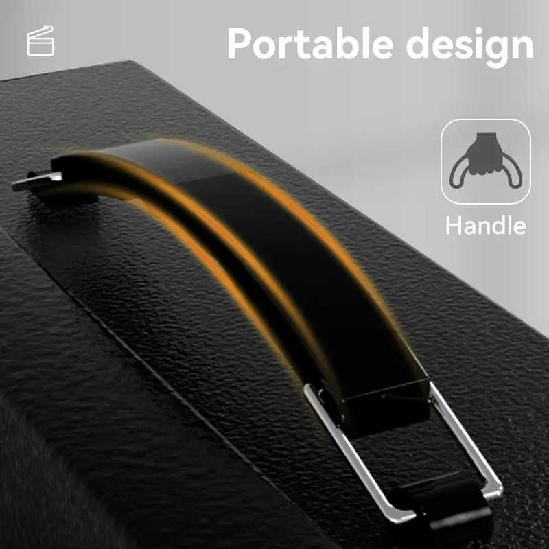 Deli ET610 Portable Fireproof Document Box - Image 3