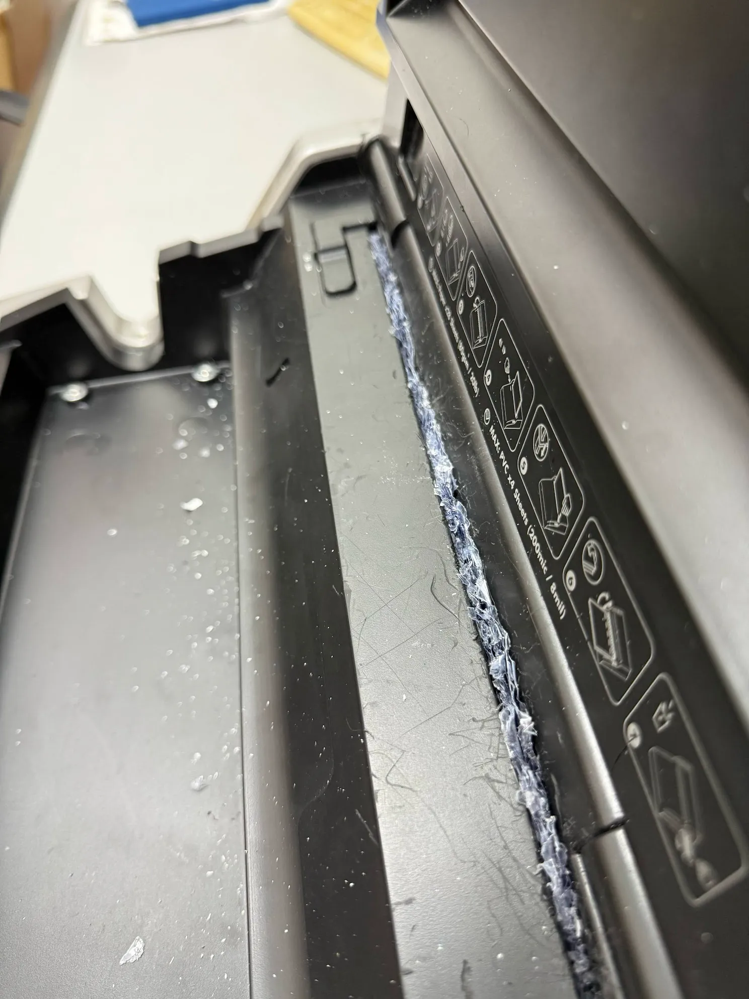 Fellowes Galaxy E-500 paper shredder repair