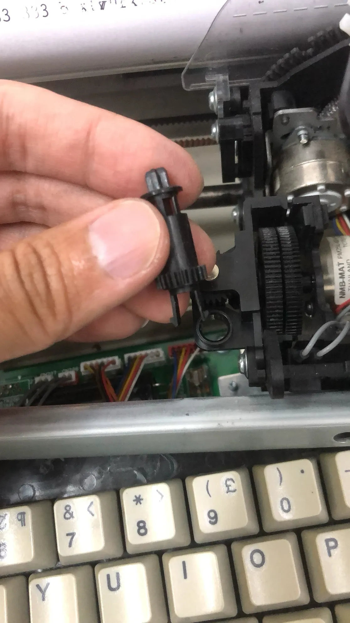 Nakajima typewriter repair