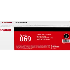 Canon Cartridge 069 Black Standard Toner Cartridge