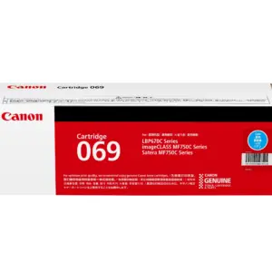 Canon Cartridge 069 Cyan Standard Toner Cartridge