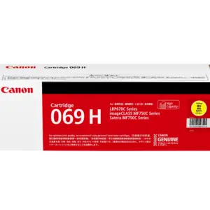 Canon Cartridge 069H Yellow Toner Cartridge