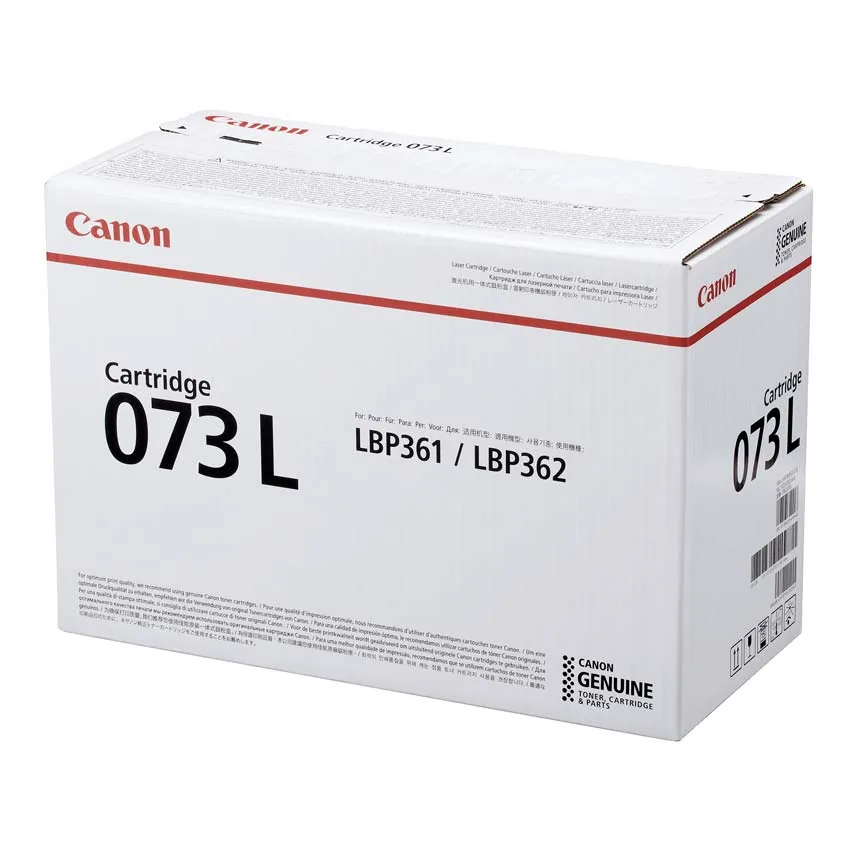 Canon Cartridge 073L Black Toner Cartridge
