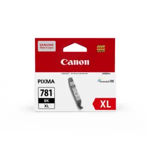 Canon CLI-781 BK XL black dye ink cartridge containing 11.7ml of ink