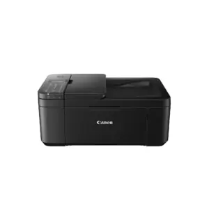 Front view of the Canon PIXMA E4570 wireless multifunction printer on white background.