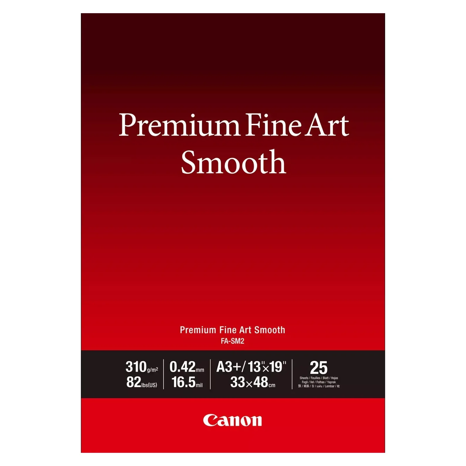 Canon FA-SM2 A3+ (25 sheets) Premium Fine Art Smooth Paper