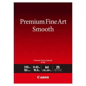 Canon FA-SM2 A4 (25 sheets) Premium Fine Art Smooth Paper media