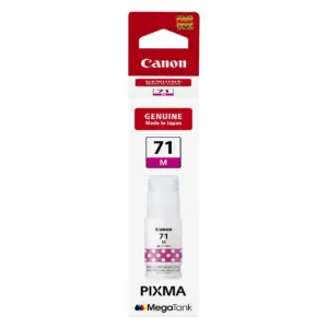 Canon GI-71 M magenta dye-based ink bottle with 70 ml volume