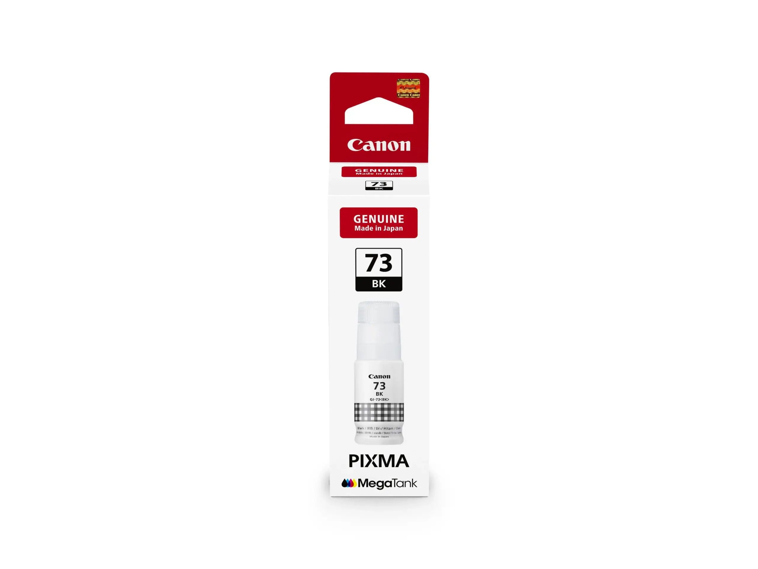 Canon GI-73 BK dye-based black ink bottle with 60 ml volume