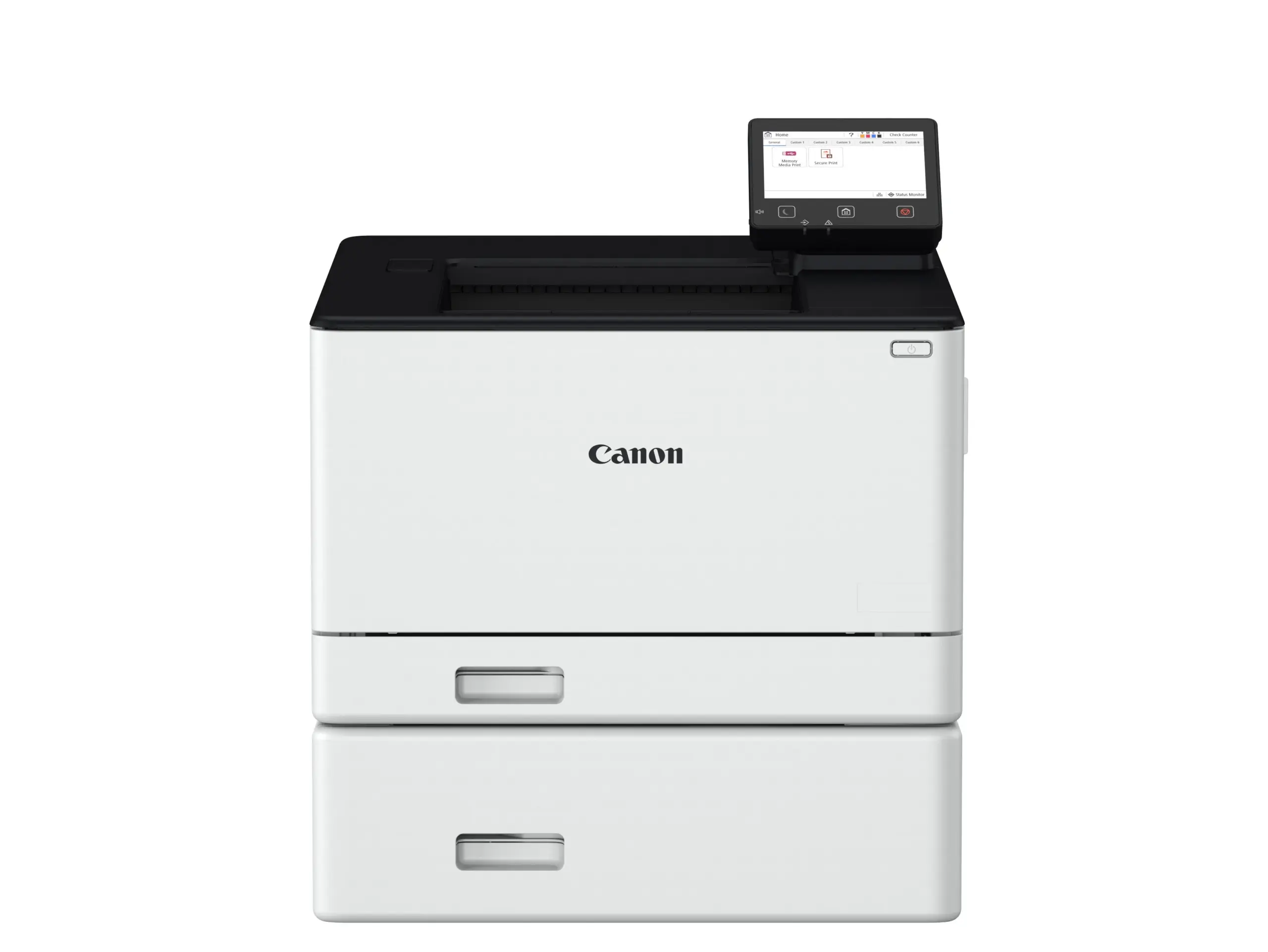 Canon imageCLASS LBP674Cx II Colour Laser Printer, angled view