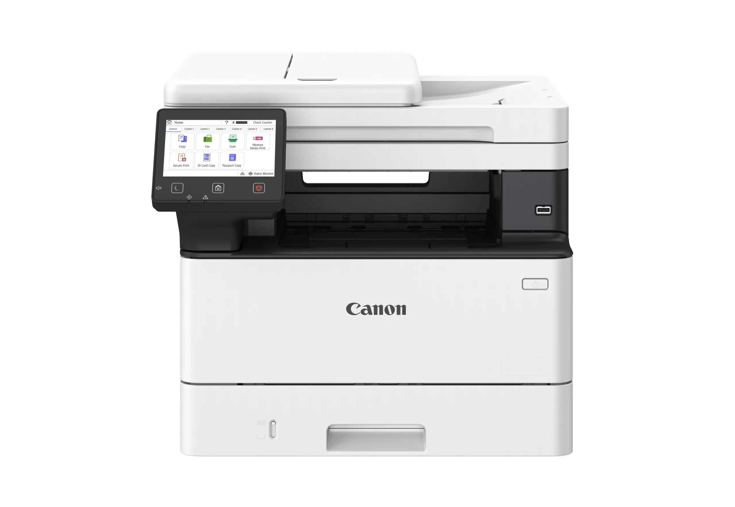 Canon imageCLASS MF461dw II Mono Laser Multifunction Printer, front view