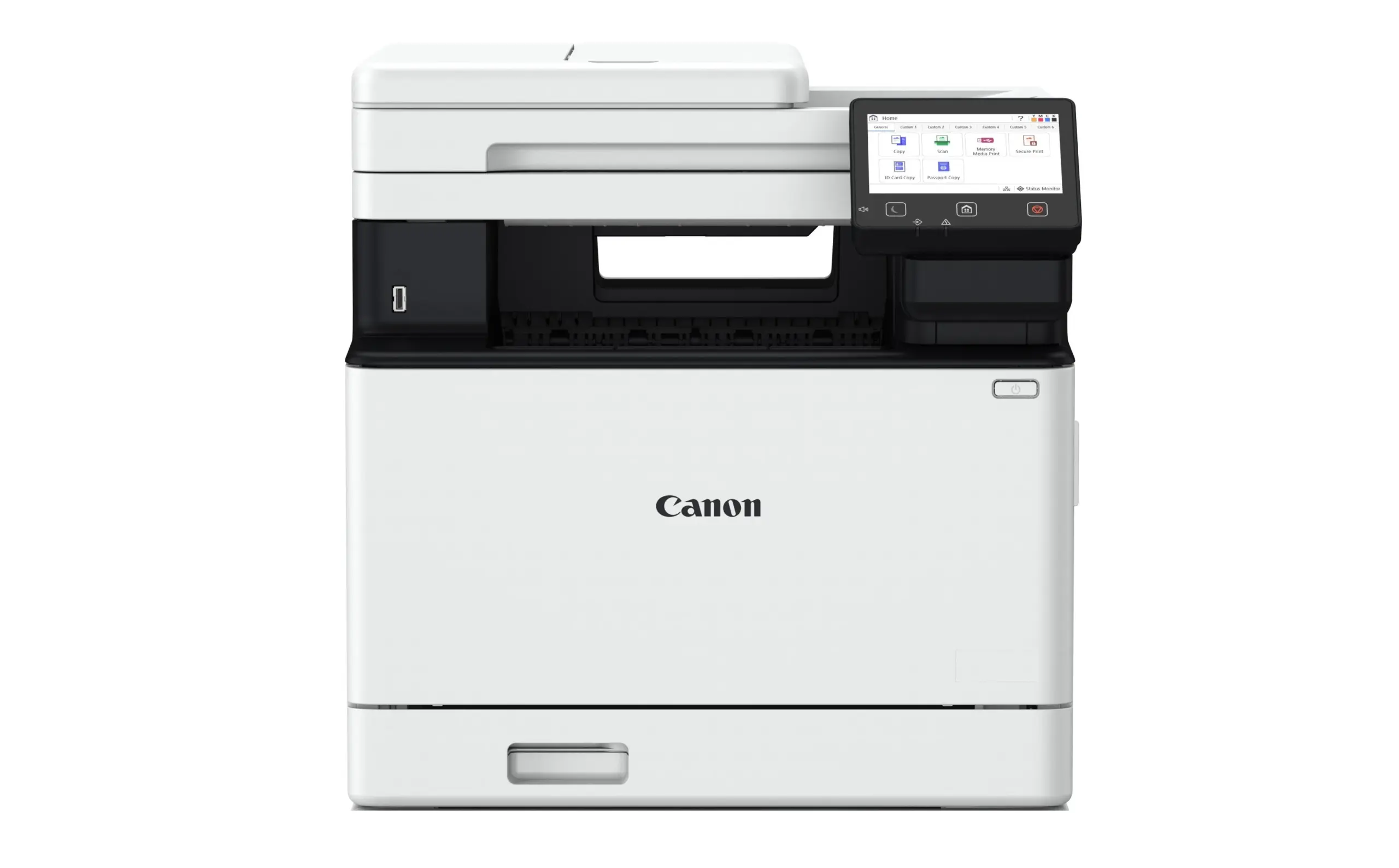 Canon imageCLASS MF752Cdw II A4 Colour Laser Multifunction Printer, front view