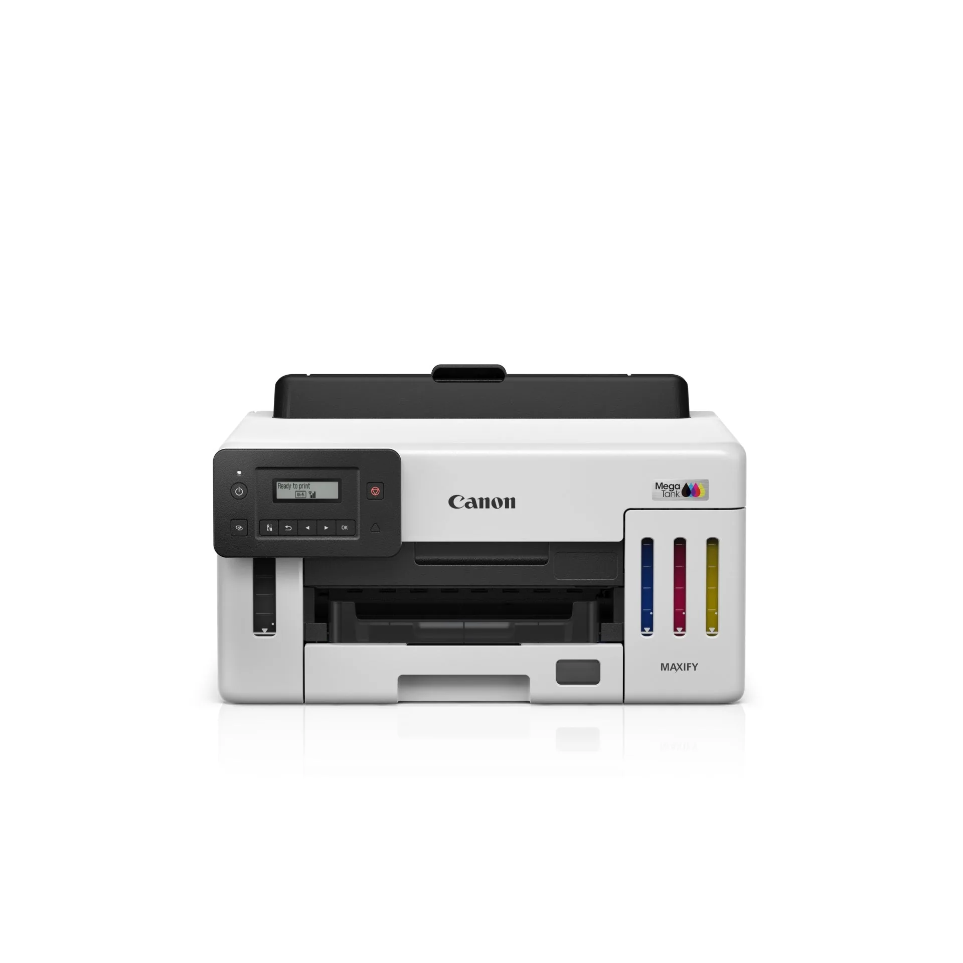 Front view of Canon MAXIFY GX5170 single-function colour ink tank printer on white background