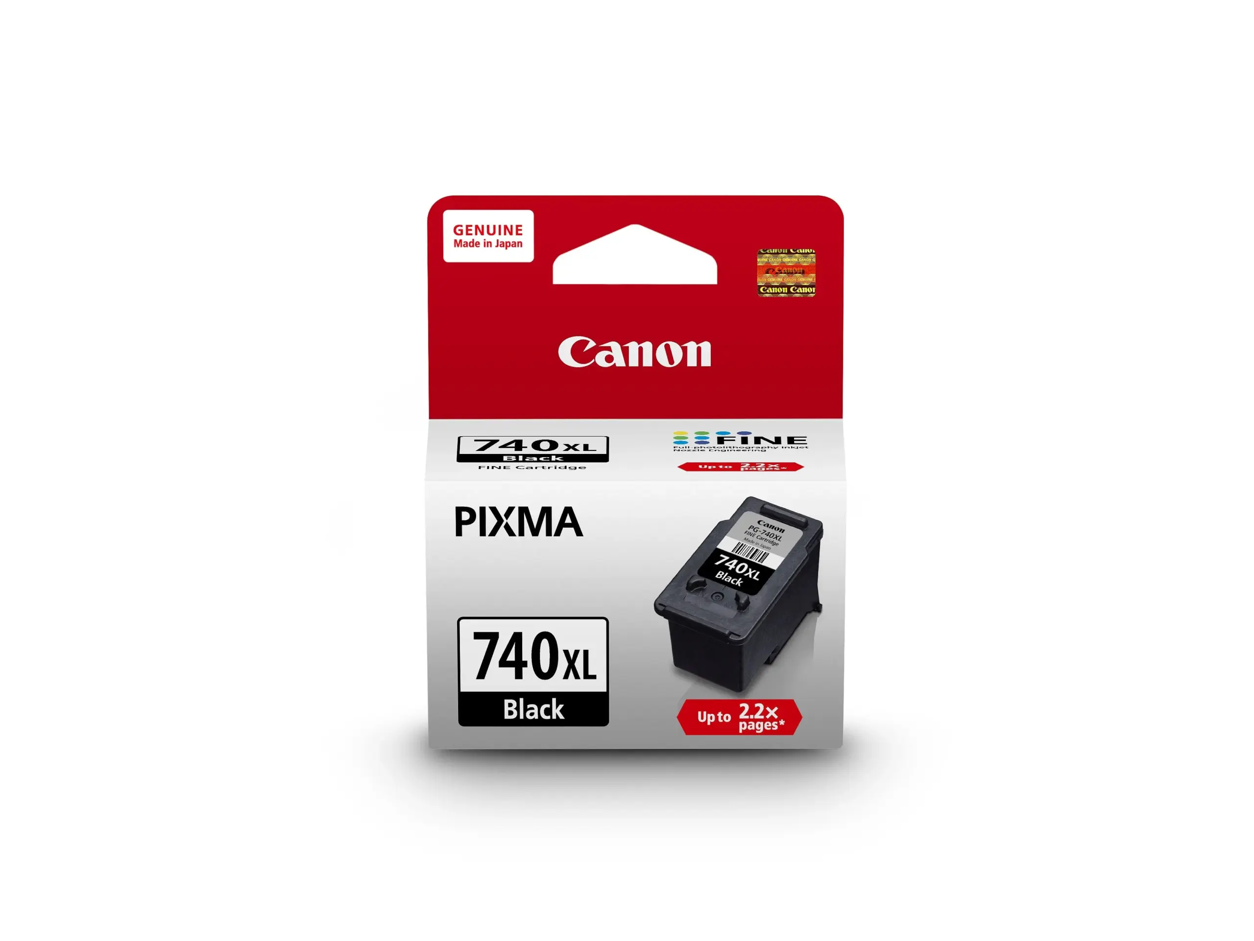 Canon PG-740 XL pigment black FINE ink cartridge for PIXMA printers