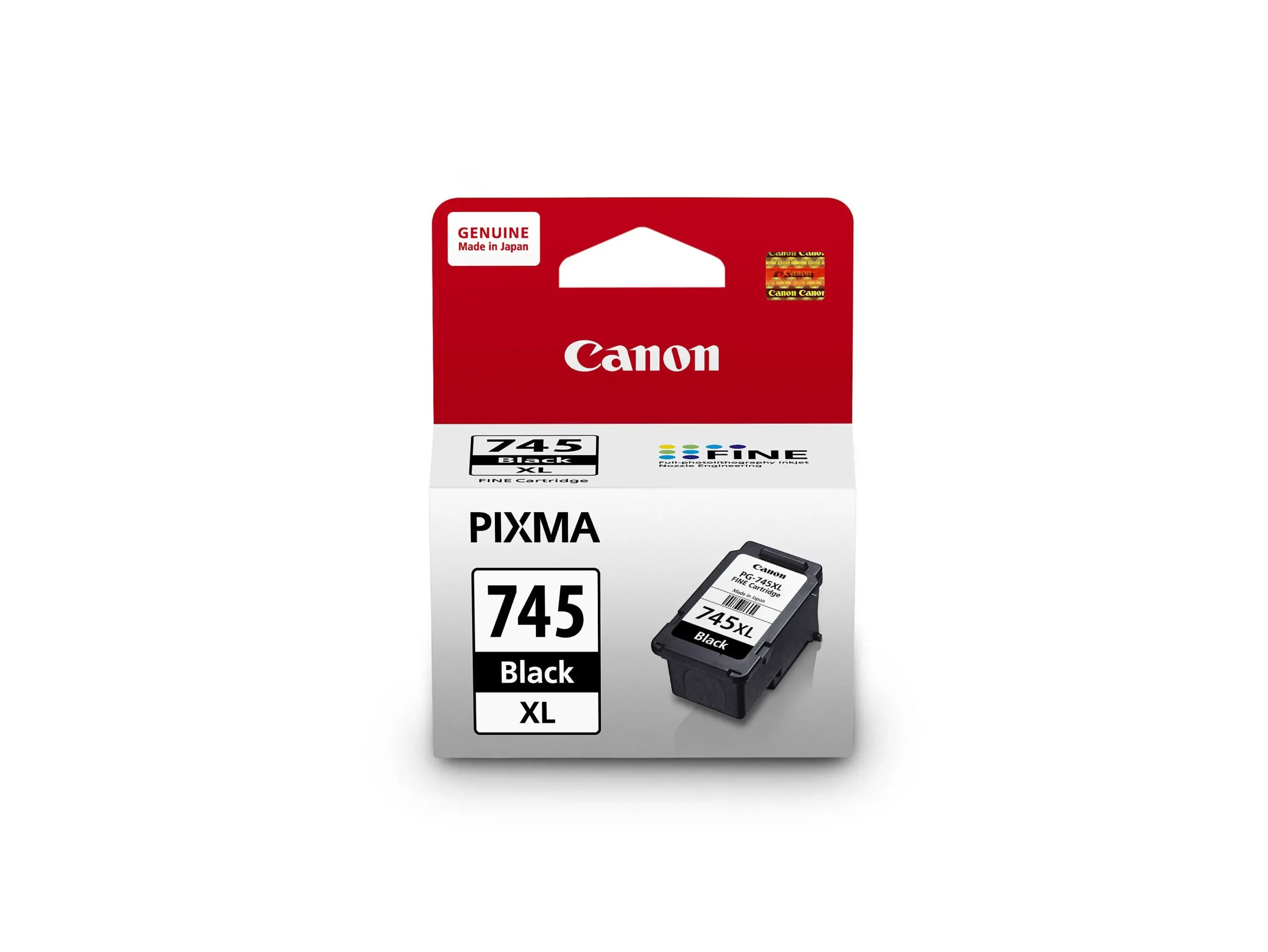 Canon PG-745 XL black FINE ink cartridge for compatible Canon PIXMA inkjet printers