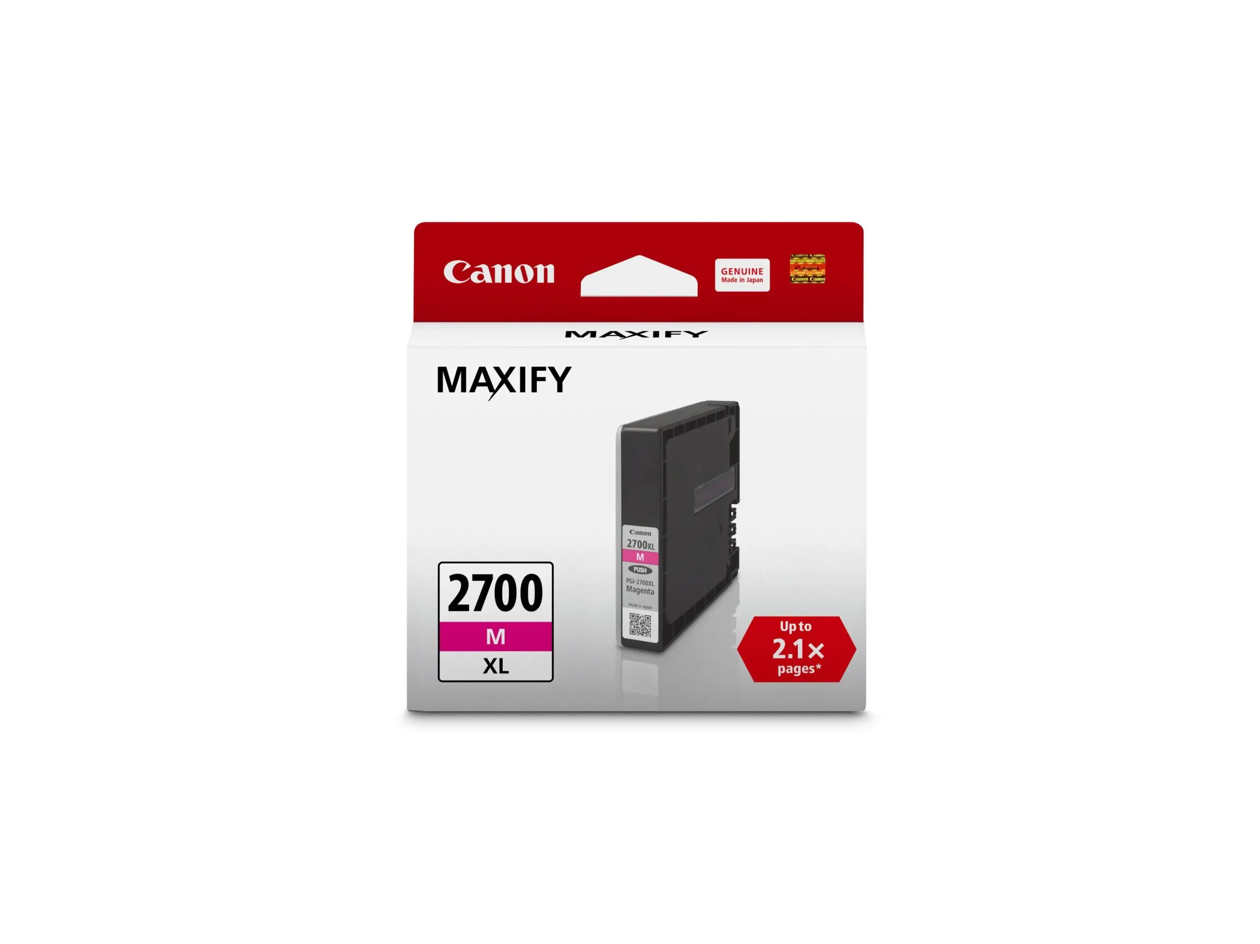 Canon PGI-2700 M XL(MAXIFY) Magenta Pigment Ink Cartridge
