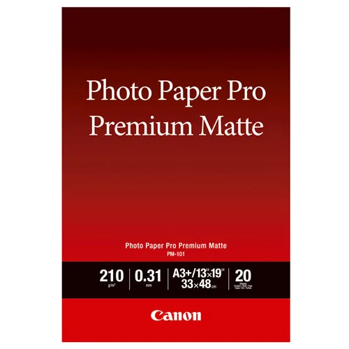 Canon PM-101 A3+ (20 sheets) Photo Paper Pro Premium Matte paper
