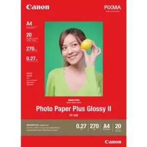 Canon PP-208 A4 (20 sheets) Photo Paper Plus Glossy II 270g/m² photo paper