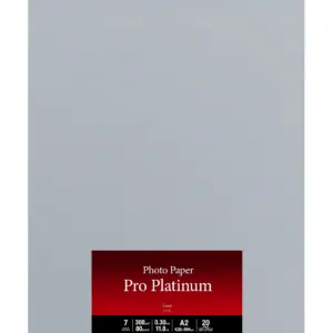 Canon PT-101 A2 (20 sheets) Photo Paper Pro Platinum 300g/m² media