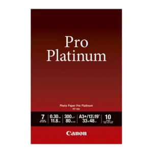 Canon PT-101 A3+ (10 sheets) Photo Paper Pro Platinum 300g/m² ultra glossy photo paper