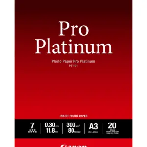 Canon PT-101 A3 (20 sheets) Photo Paper Pro Platinum