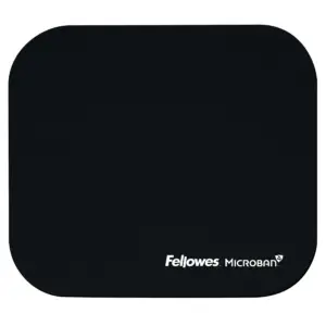Fellowes Microban Mouse Pad Black 5933907