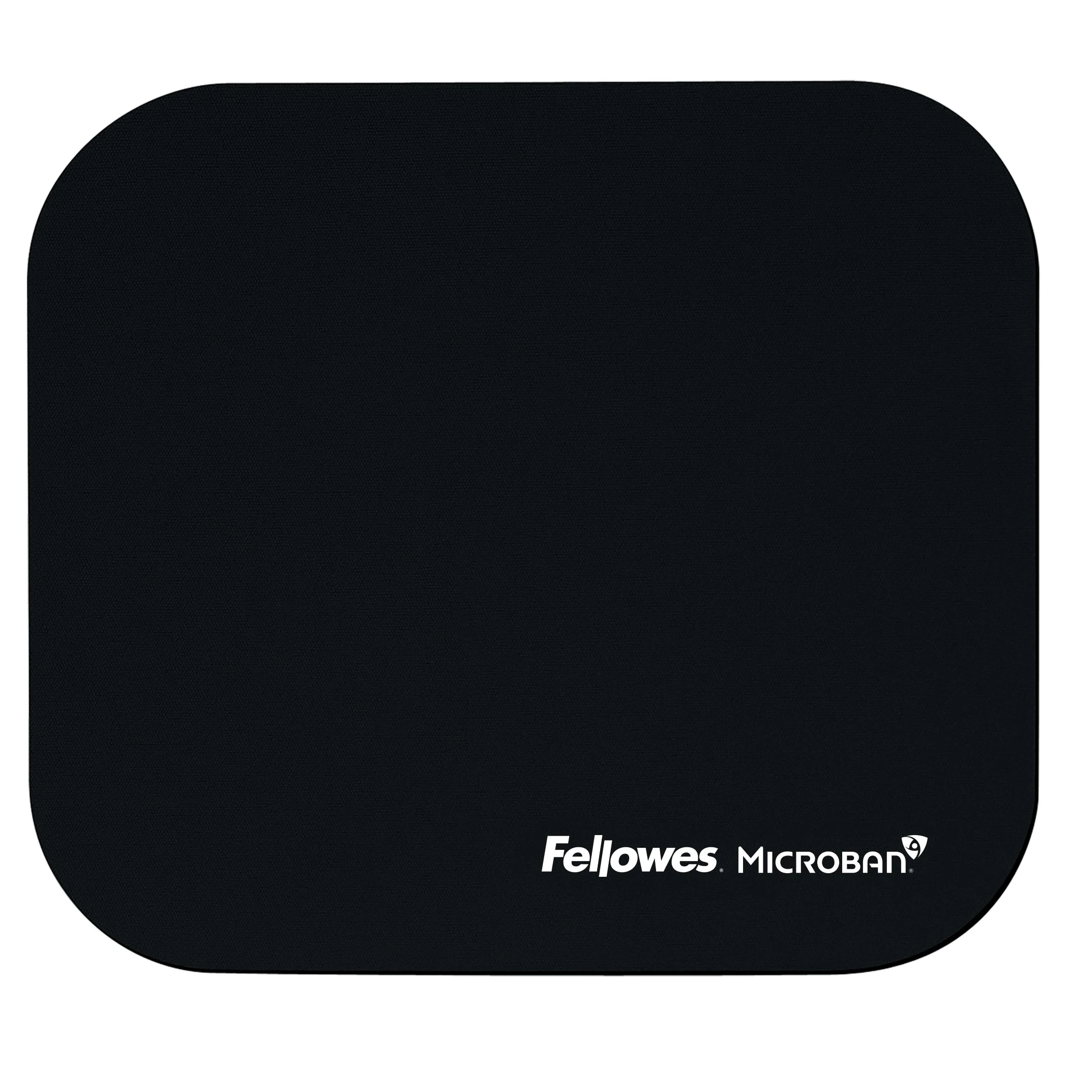 Fellowes Microban Mouse Pad Black 5933907